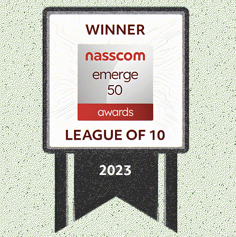 NASSCOM Emerge 50 League of 10 winner 2023